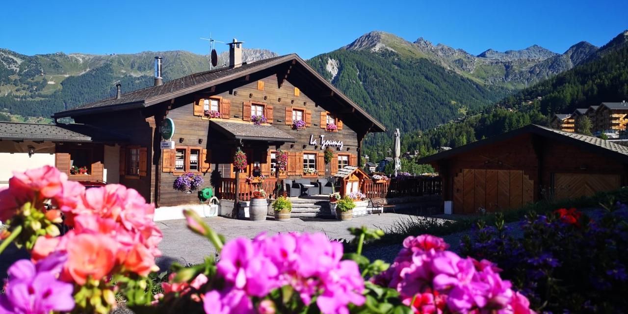 Auberge La Tzoumaz Esterno foto